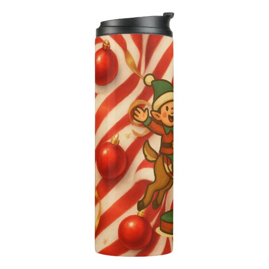 Bouteilles Isothermes Candy Cane Carousel (Tourné sur la gauche)