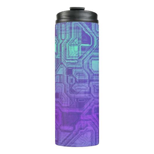 Bouteilles Isothermes candy circuits - berry blue : sac électronique (Devant)
