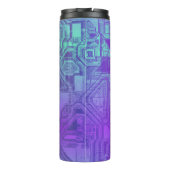 Bouteilles Isothermes candy circuits - berry blue : sac électronique (Dos)