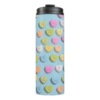 Bouteilles Isothermes Candy Heart de Valentine Tumbler thermique
