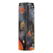 Bouteilles Isothermes Caniche D'Halloween Avec Peur Citrouille (Dos)