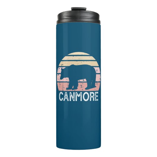 Bouteilles Isothermes Canmore Alberta Retro Bear (Devant)