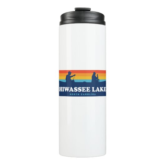 Bouteilles Isothermes Canoë du lac Hiwassee Caroline du Nord (Devant)