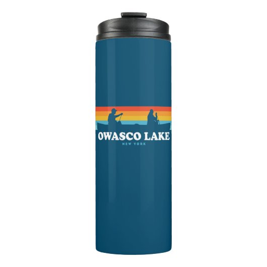 Bouteilles Isothermes Canot Owasco Lake New York (Devant)