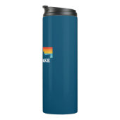 Bouteilles Isothermes Canot Owasco Lake New York (Tourné sur la droite)
