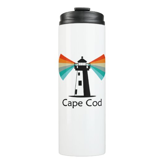 Bouteilles Isothermes Cape Cod Massachusetts Phare Arc-en-ciel (Devant)