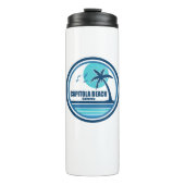 Bouteilles Isothermes Capitola Beach California Palm Tree Birds (Devant)