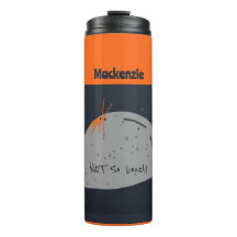 Caractère non solitaire drôle (orange)