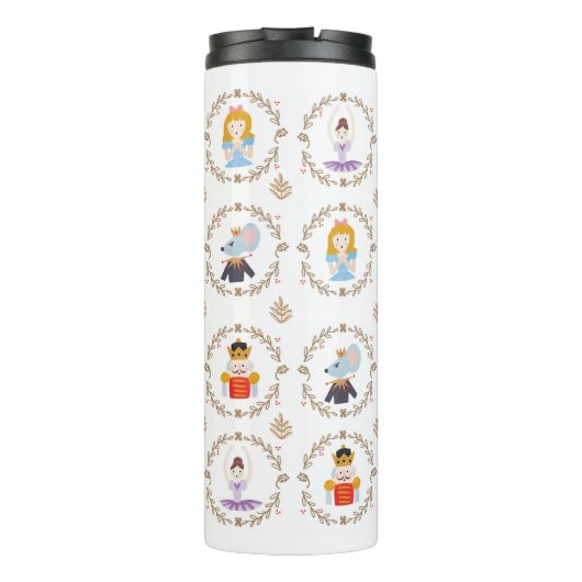 Bouteilles Isothermes Caractères de ballet Nutcracker avec nom (Dos)