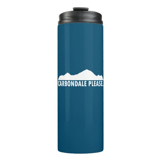 Bouteilles Isothermes Carbondale S'Il Vous Plaît (Devant)