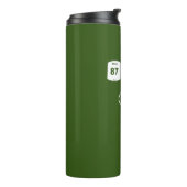 Bouteilles Isothermes Carburant à vélo : Eau, Boisson sportive, Café (Tourné sur la gauche)