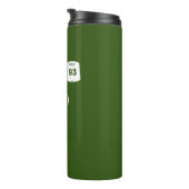 Bouteilles Isothermes Carburant à vélo : Eau, Boisson sportive, Café (Tourné sur la droite)