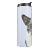 Bouteilles Isothermes Cardigan Welsh Corgi Peinture - Art Chien original (Tourné sur la gauche)