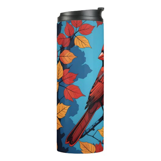 Bouteilles Isothermes Cardinal en automne (Tourné sur la gauche)