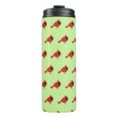 Bouteilles Isothermes Cardinal Rouge Cardinal Cardinal aux Fleurs (Devant)