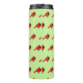 Bouteilles Isothermes Cardinal Rouge Cardinal Cardinal aux Fleurs (Dos)