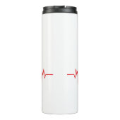 Bouteilles Isothermes Cardiologue Docteur en cardiologie Echo Design (Dos)