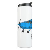 Bouteilles Isothermes Caricature d'avion à voilure fixe (Tourné sur la gauche)