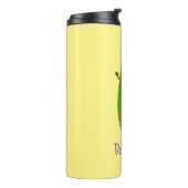 Bouteilles Isothermes Caricature de cornichon joyeux (Tourné sur la gauche)