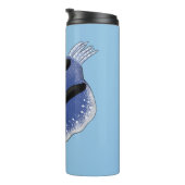 Bouteilles Isothermes Caricature de nudibranche bleu mignon (Tourné sur la droite)