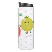 Bouteilles Isothermes Caricature de tomates cerises mûres (Tourné sur la droite)