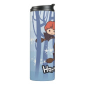 Bouteilles Isothermes Caricature Harry, Ron, & Hermione Voler Dans Woods (Tourné sur la gauche)