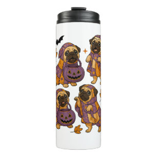 Bouteilles Isothermes Carlin Chien Fantôme Halloween Éffrayant