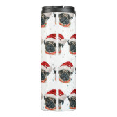 Bouteilles Isothermes Carlin Chien race Étoiles de Noël (Dos)