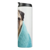 Bouteilles Isothermes Carlin dans une serviette (Tourné sur la droite)