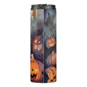 Bouteilles Isothermes Carlin d'Halloween avec la peur Citrouille (Dos)