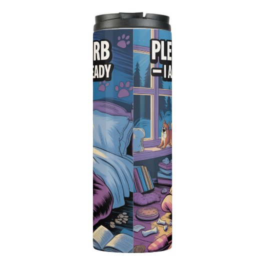 Bouteilles Isothermes Carlin endommagé S'Il Vous Plaît Ne Pas (Dos)