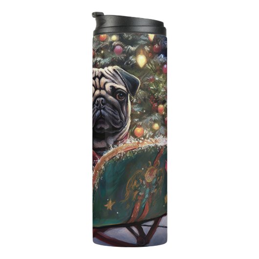 Bouteilles Isothermes Carlin Noël Festive Saison (Tourné sur la droite)