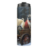 Bouteilles Isothermes Carlin Noël Festive Saison (Devant)