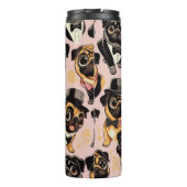 Bouteilles Isothermes Carlin sans couture Retro (Dos)