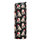 Bouteilles Isothermes Carlins en Santa Hats Motif de Noël (Tourné sur la gauche)