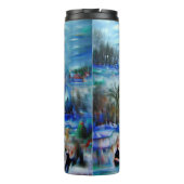 Bouteilles Isothermes Carnaval d'hiver (Dos)