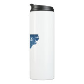 Bouteilles Isothermes Caroline du Nord Accueil Grain de bois (Tourné sur la droite)