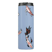 Bouteilles Isothermes carpe de poisson motif koi koi carp (Dos)