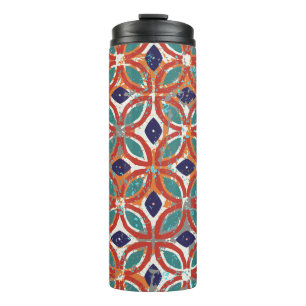 Bouteilles Isothermes Carreaux géométriques : arrière - plan ethnique vi