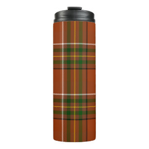 Bouteilles Isothermes Carreaux Marron Terreux Tartan
