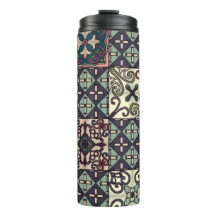 Bouteilles Isothermes Carreaux portugais : Talavera Style sans couture