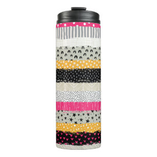 Bouteilles Isothermes Carrelage en Patchwork : Conception Versatile Sans