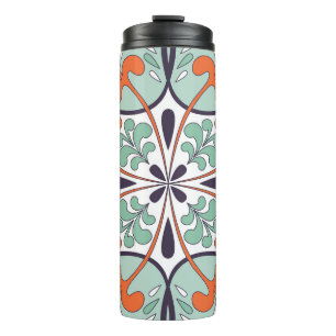 Bouteilles Isothermes Carrelage marocain oriental Design floral