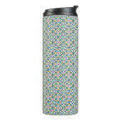 Bouteilles Isothermes Carrelage rose et bleu (Tourné sur la gauche)