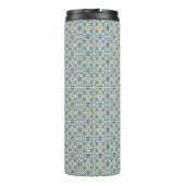 Bouteilles Isothermes Carrelage rose et bleu (Dos)