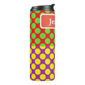 Bouteilles Isothermes Carrés et points (Tourné sur la gauche)