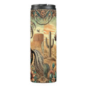 Bouteilles Isothermes Carrousel Stylisé Cowgirl Desert Ride (Dos)