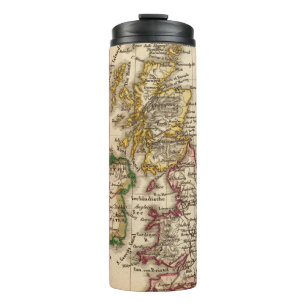 Bouteilles Isothermes Carte 2 d'îles britanniques