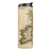 Bouteilles Isothermes Carte 2 d'îles britanniques (Tourné sur la gauche)