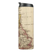 Bouteilles Isothermes Carte 2 d'îles britanniques (Tourné sur la droite)